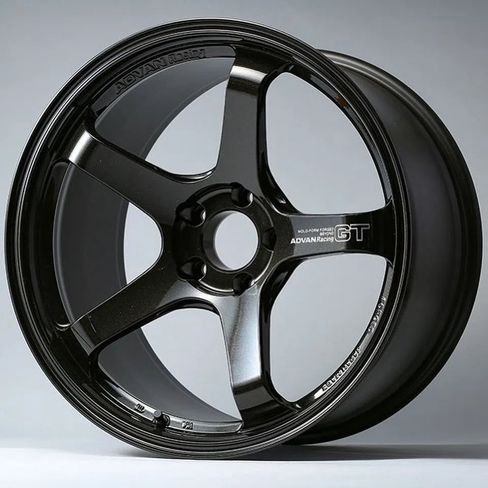 Advan GT Beyond Wheel - 19x8.5 / 5x114.3 / +45mm Offset - Racing Titanium  Black