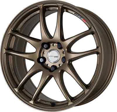 Work CR Kiwami Wheel - 18x8.5 / 5x114.3 / +38mm Offset - Matte Bronze