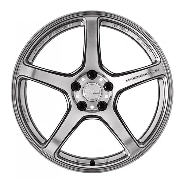 Work Emotion T5R Wheel - 18x9.5 / 5x114.3 / +12mm Offset - Glow Silver