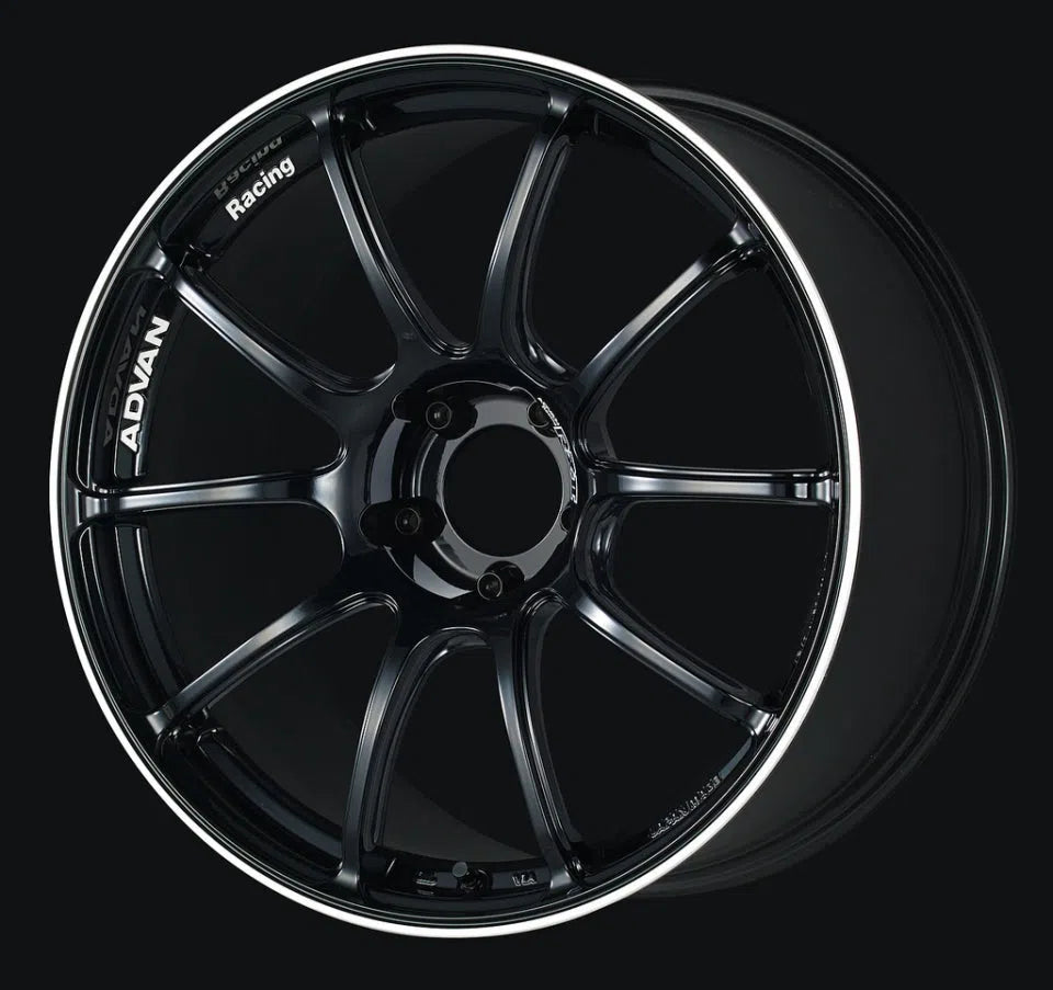 Advan RZ II Wheel - 18x8.5 / 5x114.3 / +38mm Offset - Racing Gloss Black