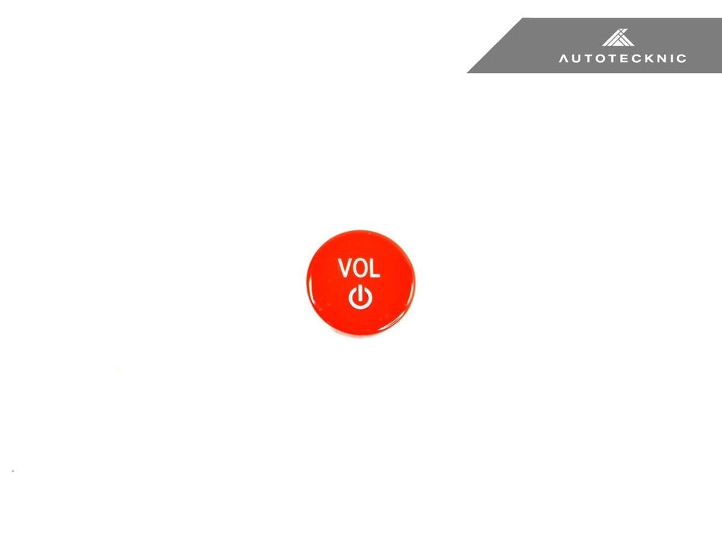 AutoTecknic Bright Red Audio Volume Button - G01 X3 | G02 X4 LCI-DSG Performance-USA