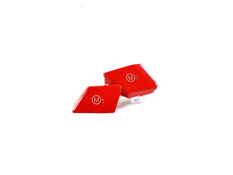 AutoTecknic Bright Red M1/ M2 Button Set - F80 M3 | F82/ F83 M4-DSG Performance-USA