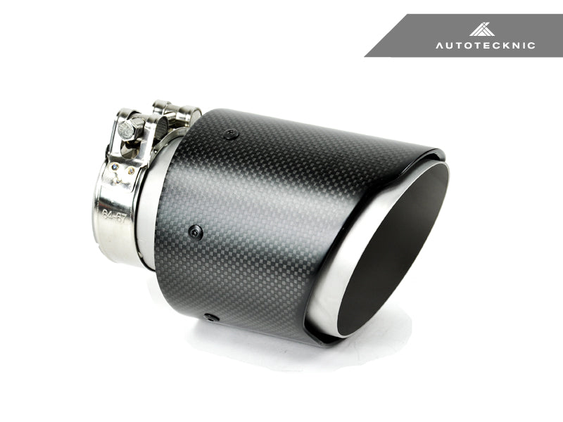 AutoTecknic Dry Carbon Fiber Exhaust Tip-DSG Performance-USA