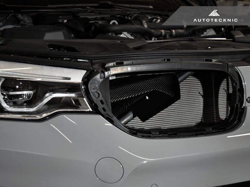 AutoTecknic Dry Carbon Fiber Intake Air Duct - F90 M5-DSG Performance-USA