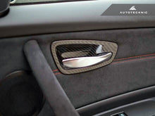 Load image into Gallery viewer, AutoTecknic Dry Carbon Interior Door Handle Trims - E82 1M-DSG Performance-USA