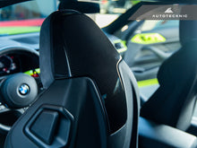 Load image into Gallery viewer, AutoTecknic Dry Carbon Seat Back Cover - G80 M3 | G82 M4-DSG Performance-USA