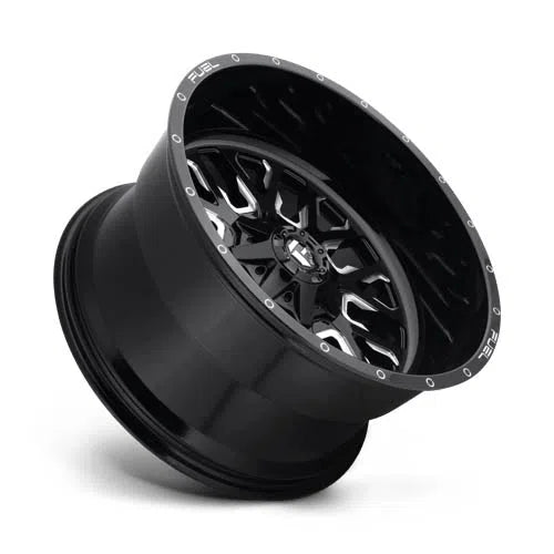 D611 Stroke Wheel - 24x7 / 4x137 / +13mm Offset - Gloss Black Milled-DSG Performance-USA