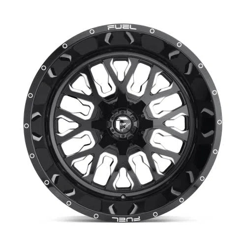 D611 Stroke Wheel - 24x7 / 4x137 / +13mm Offset - Gloss Black Milled-DSG Performance-USA