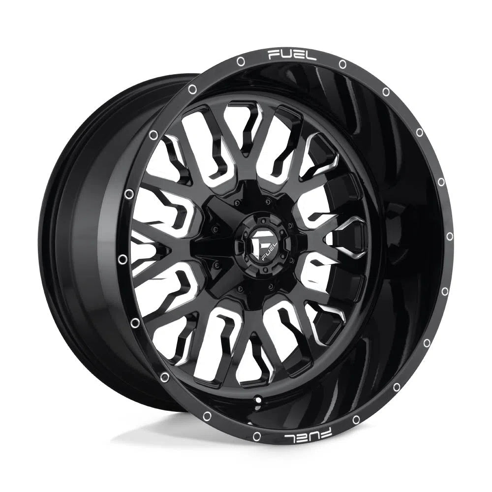 D611 Stroke Wheel - 24x7 / 4x137 / +13mm Offset - Gloss Black Milled-DSG Performance-USA