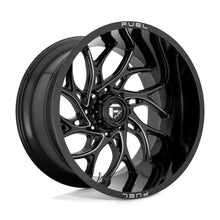 Load image into Gallery viewer, D741 Runner Wheel - 22x8.25 / 8x200 / -176mm Offset - Gloss Black Milled-DSG Performance-USA