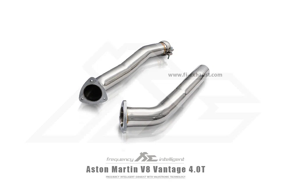 Fi Exhaust - Aston Martin V8 Vantage 4.0TT 2019+, Quad Tips in Silver Tips (+640.00)
