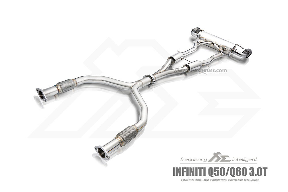 FI Exhaust Infiniti Q50/Q60 3.0t | 2018+ Exhaust System-DSG Performance-USA