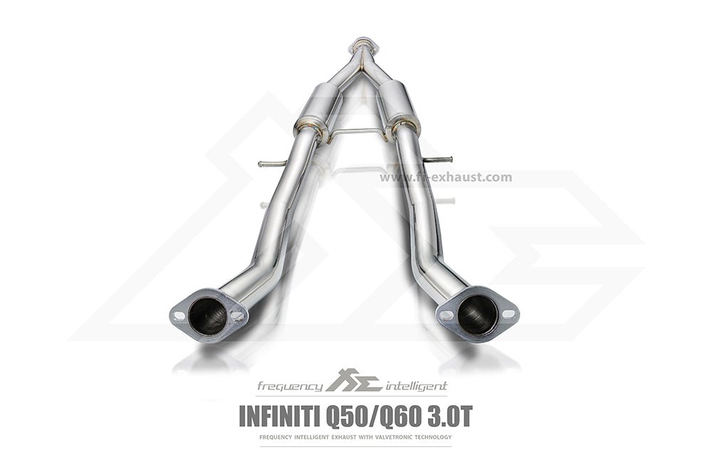 FI Exhaust Infiniti Q50/Q60 3.0t | 2018+ Exhaust System-DSG Performance-USA