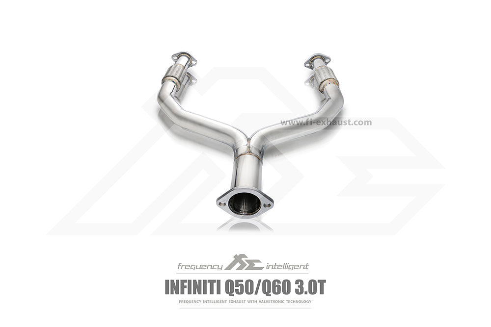 FI Exhaust Infiniti Q50/Q60 3.0t | 2018+ Exhaust System-DSG Performance-USA