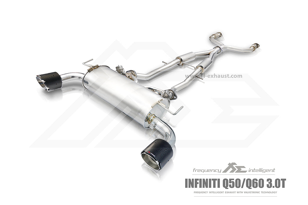 FI Exhaust Infiniti Q50/Q60 3.0t | 2018+ Exhaust System-DSG Performance-USA