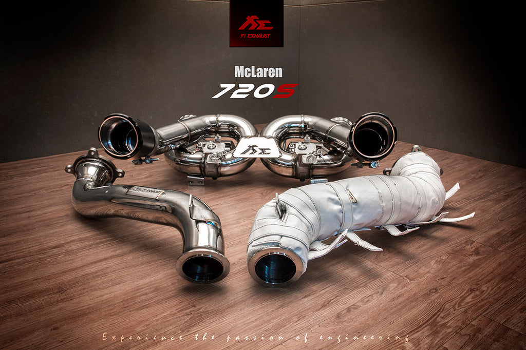 FI Exhaust McLaren 720s ( NON VALVE) l 2017+ Exhaust System-DSG Performance-USA