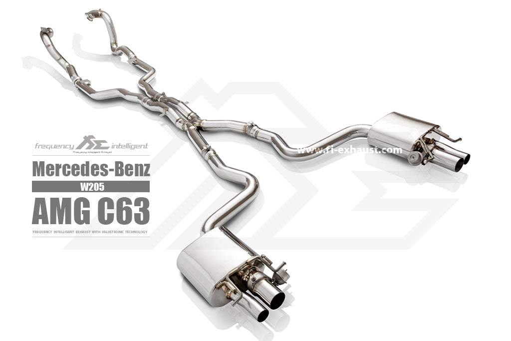 FI Exhaust Mercedes-Benz AMG W205 C63 | 2014+ Exhaust System-DSG Performance-USA