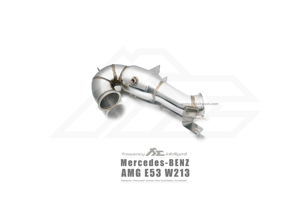 FI Exhaust Mercedes-Benz AMG W213 E53 (M256 3.0Turbo Engine + Hybrid) | 2019+ Exhaust System-DSG Performance-USA