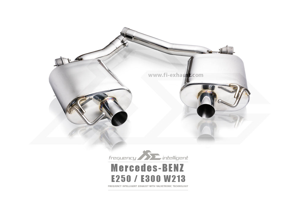 FI Exhaust Mercedes-Benz W213 E250 / E300 | 2017+ Exhaust System-DSG Performance-USA