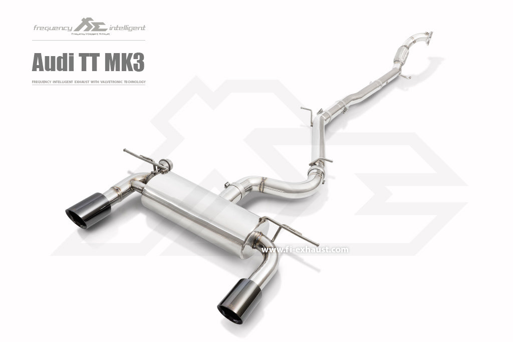 FI Exhaust TT MK3 2.0T Quattro l 2014+ Exhaust System-DSG Performance-USA