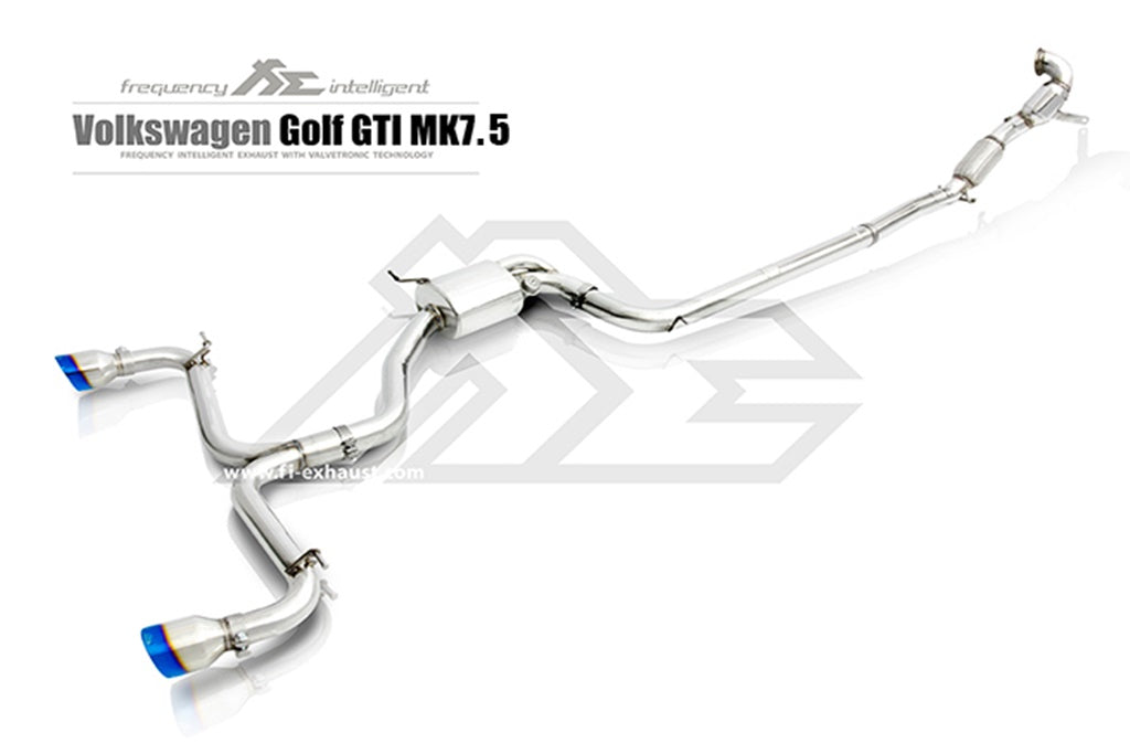 FI Exhaust VW Golf GTI MK7.5 l 2017-2020 Exhaust System-DSG Performance-USA