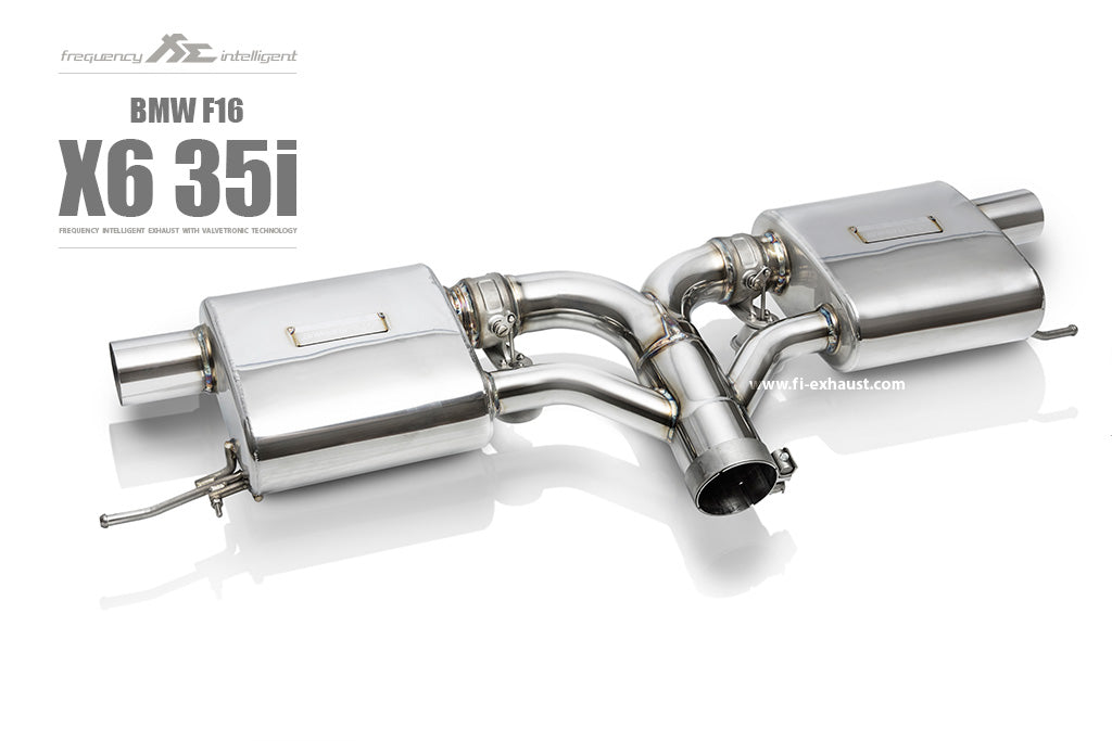 FI Exhaust X6 35i F16 / X5 35i F15 Model | N55 L6 Turbo | Dual Tips l 2015-2019 Exhaust System-DSG Performance-USA