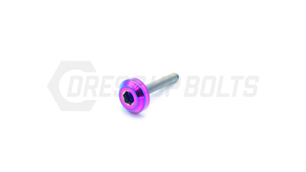 M4 x .7 x 25mm Titanium Motor Head Bolt by Dress Up Bolts-DSG Performance-USA