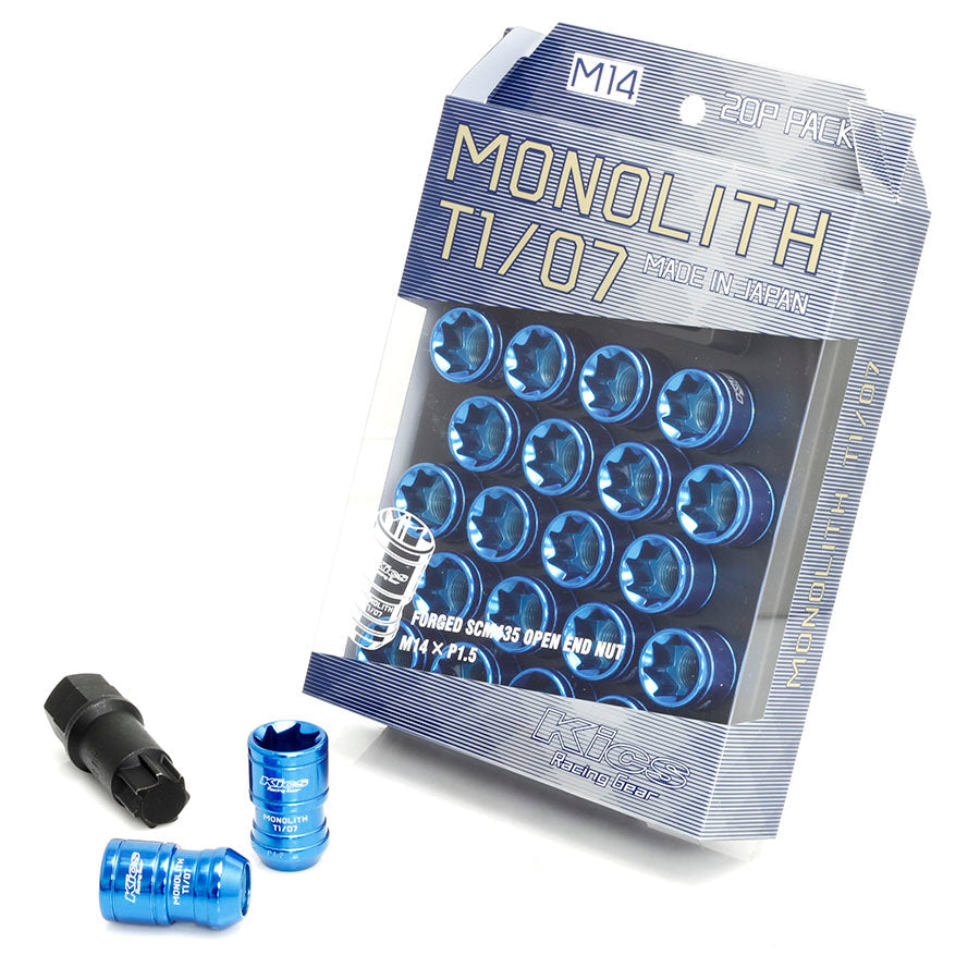 Project Kics Monolith TI/06 Lug Nuts - 12x1.25-DSG Performance-USA