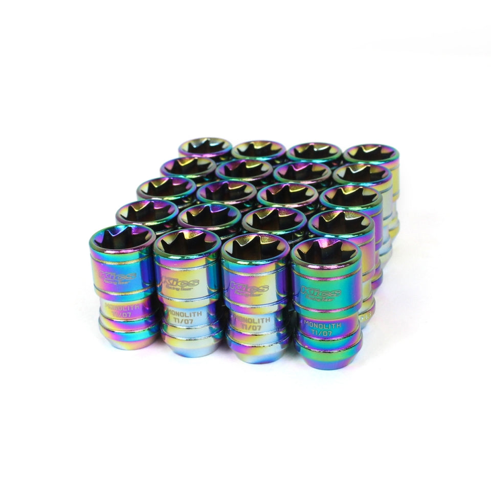 Project Kics Monolith TI/06 Lug Nuts - 12x1.25-DSG Performance-USA