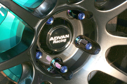 Project Kics Revo R40 Lug Nut Replacement Caps - Blue-DSG Performance-USA