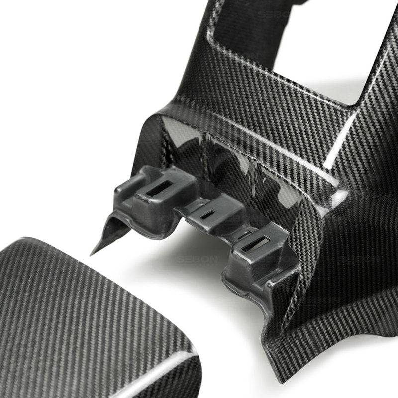 Seibon 09-10 Nissan GTR Rear Carbon Fiber Center Console-DSG Performance-USA