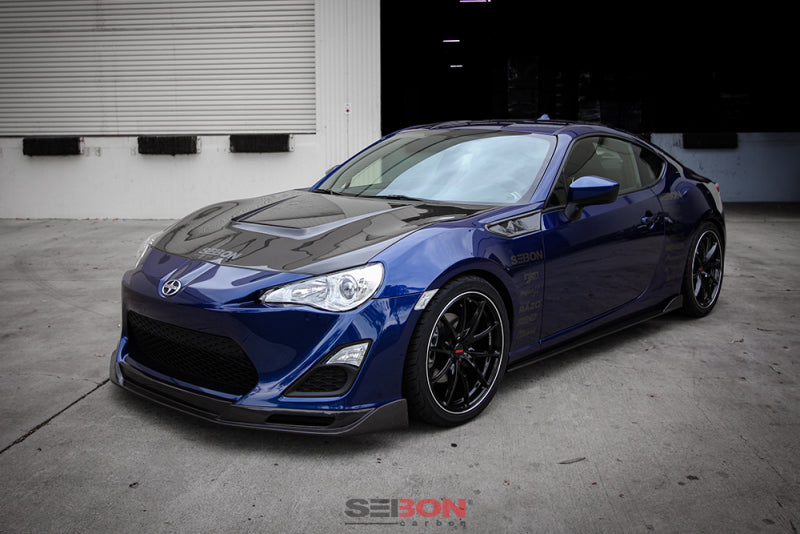 Seibon 12-13 BRZ/FRS VS Style Carbon Fiber Hood-DSG Performance-USA