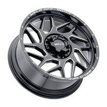 Load image into Gallery viewer, Weld Fulcrum Off-Road Wheel - 22x10 / 8x180 / +13mm Offset - Gloss Black Milled-DSG Performance-USA