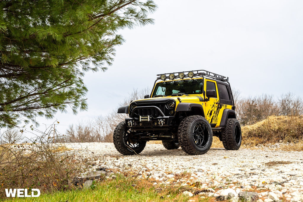 Weld Fulcrum Off-Road Wheel - 22x10 / 8x180 / +13mm Offset - Gloss Black Milled-DSG Performance-USA