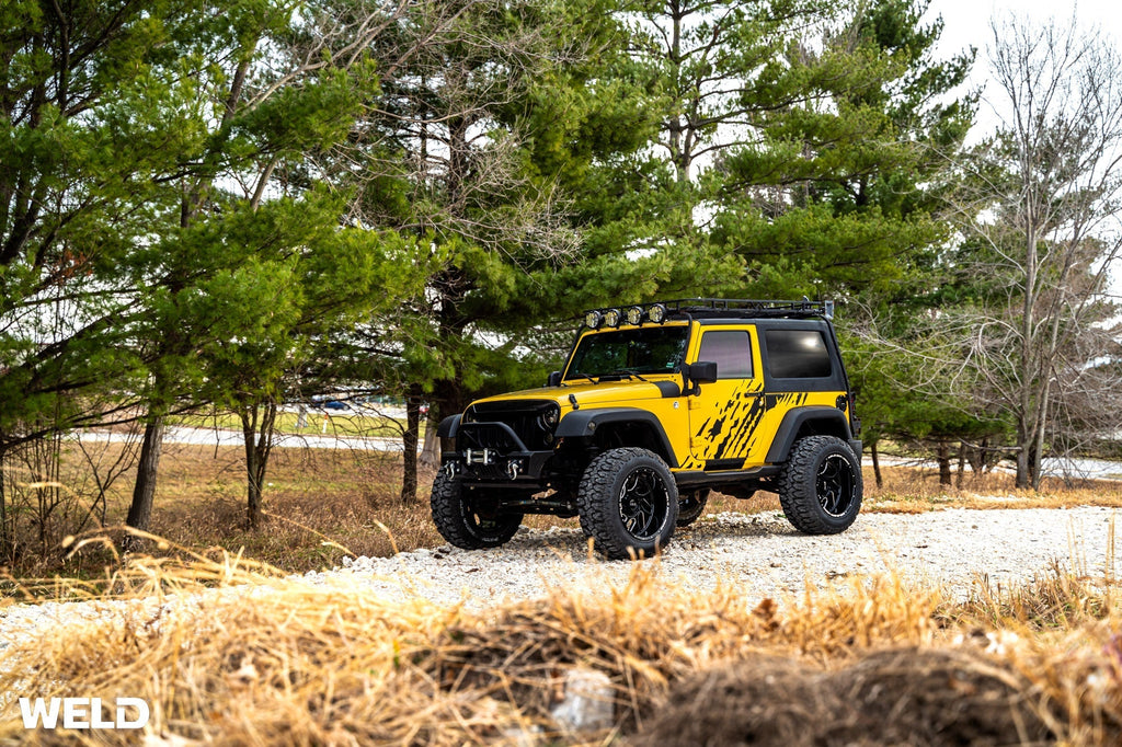 Weld Fulcrum Off-Road Wheel - 22x10 / 8x180 / +13mm Offset - Gloss Black Milled-DSG Performance-USA