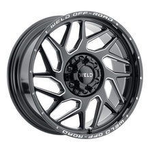 Load image into Gallery viewer, Weld Fulcrum Off-Road Wheel - 22x10 / 8x180 / +13mm Offset - Gloss Black Milled-DSG Performance-USA