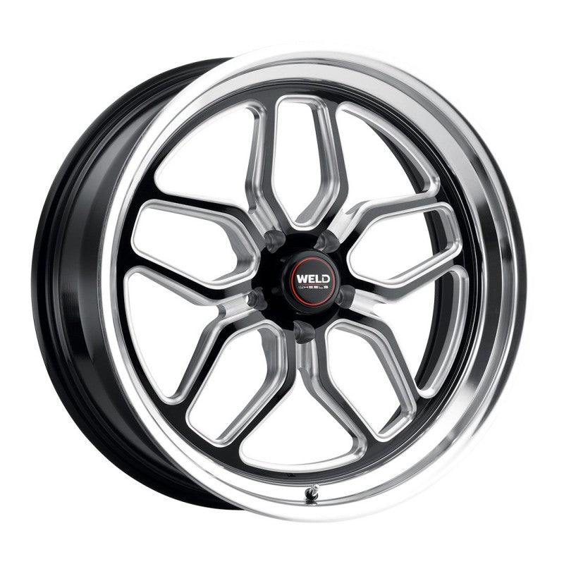 Weld Laguna Street Performance Wheel - 20x9.5 / 5x127 / 0mm Offset - Gloss Black Milled DIA-DSG Performance-USA