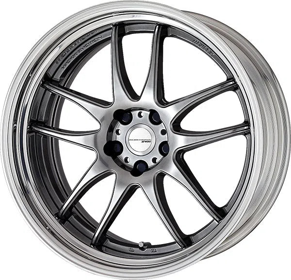 Work Emotion CR 2P Wheel (Full Reverse) - 17x10.5 / Offset +73 ~ -29 (R-Disk)-DSG Performance-USA