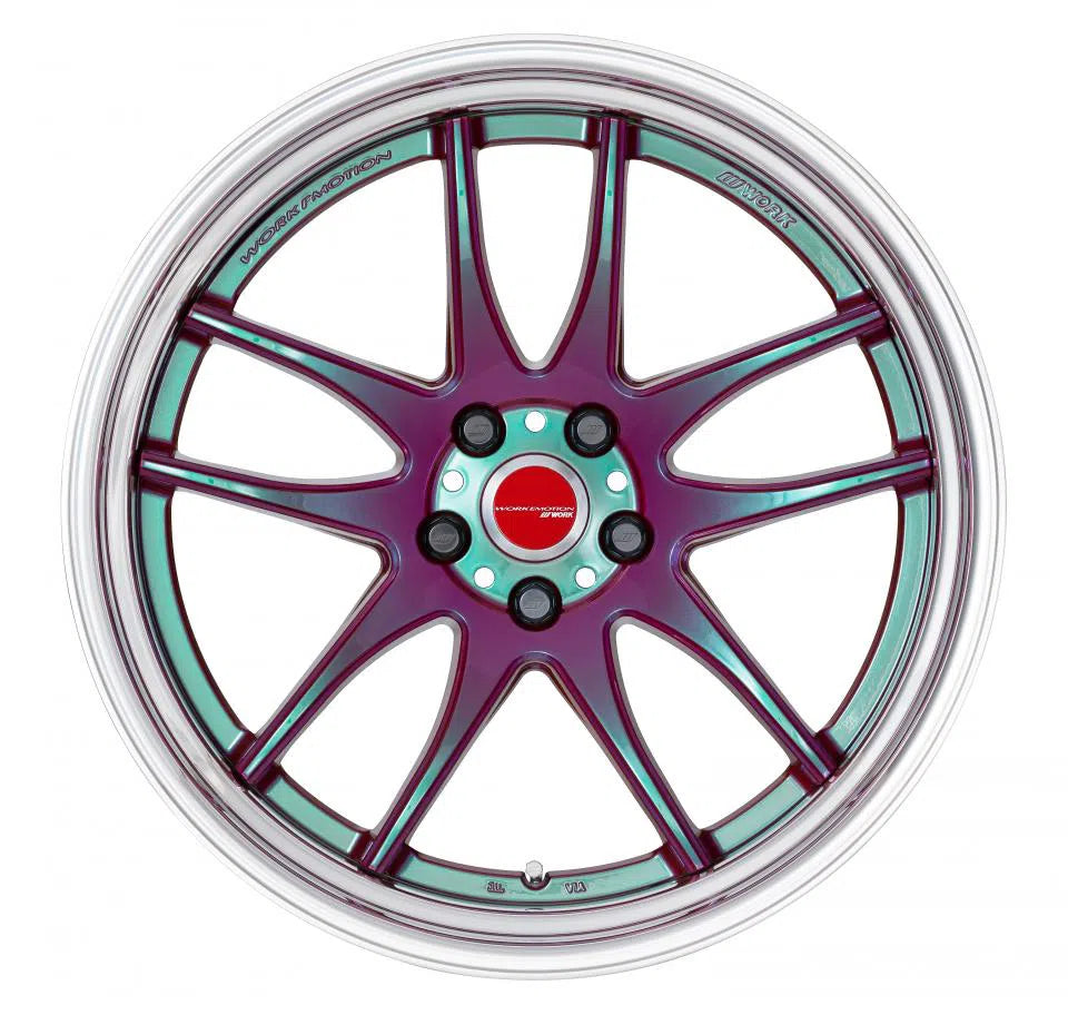 Work Emotion CR 2P Wheel (Full Reverse) - 17x10.5 / Offset +73 ~ -29 (R-Disk)-DSG Performance-USA